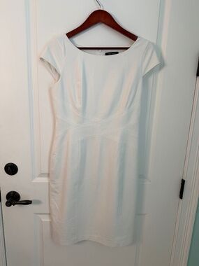White House Black Market Fitted Work Dress - 8